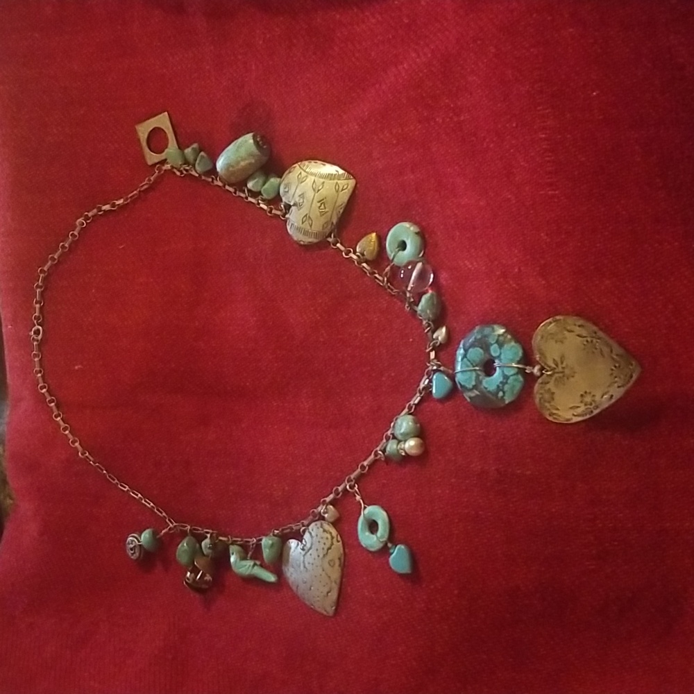 Joan Slifka charm neclace